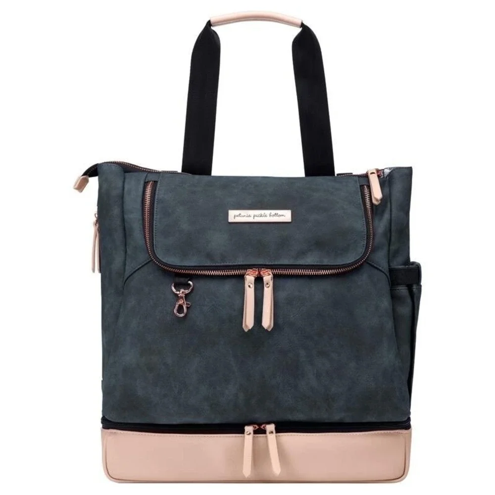 Petunia Pickle Bottom Diaper‎ Bag – Dark Blue & Pink – Excellent Condition